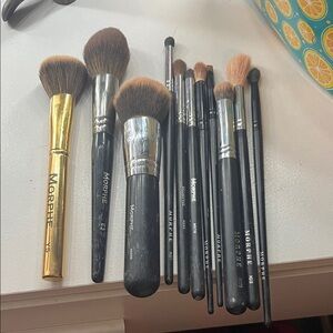 Morphe Brush Collection - Black and Gold
